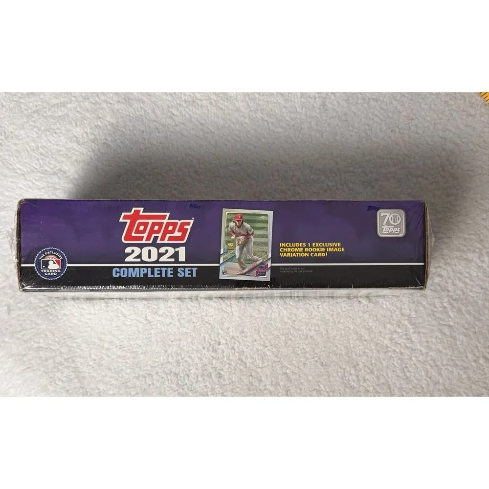2021 TOPPS MLB COMPLETE SET FACTORY SEALED BOX 660 CARDS SERIES 1 & 2 - Picture 2 of 6